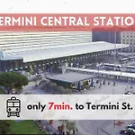 Apartmán In Tuscolana Train Station & Metro A Řím