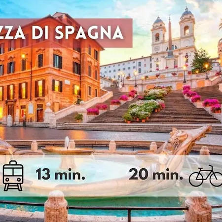 Apartmán In Tuscolana Train Station & Metro A *